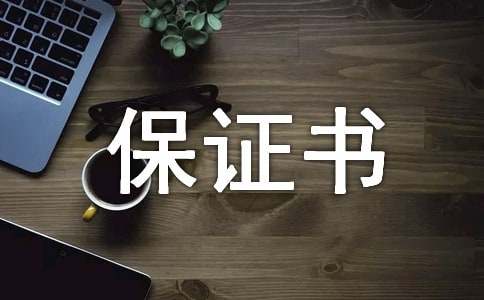 安全保证书模板