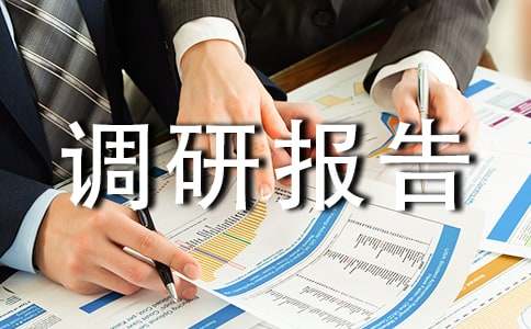 关于调研报告写作指导