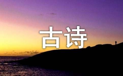 《古诗三首》备课体会心得范文