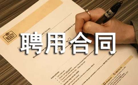 个人聘用合同范本